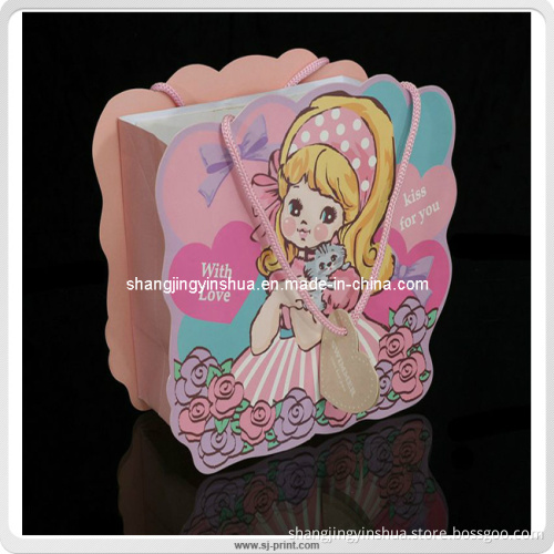 New Fashion Full Color Printing Paper Shopping Bag